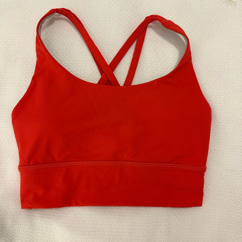Lululemon Athletica Bold Red Sports Bra